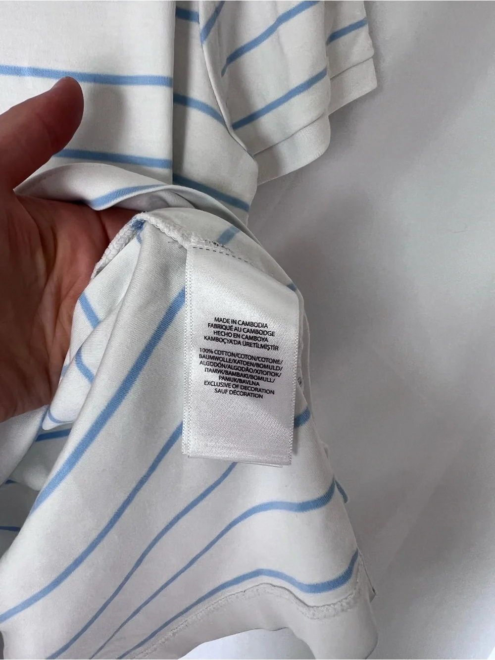 Mens RALPH LAUREN Striped Soft Cotton* Slim Fit Polo Shirt
